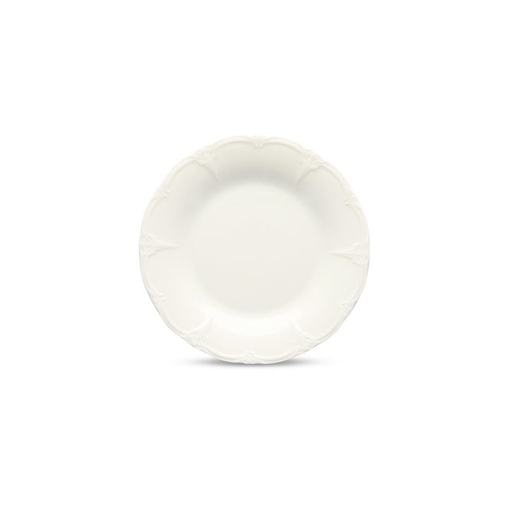 Bonbistro - Plat bord 20,5cm ivoor Retro - Set van 6
