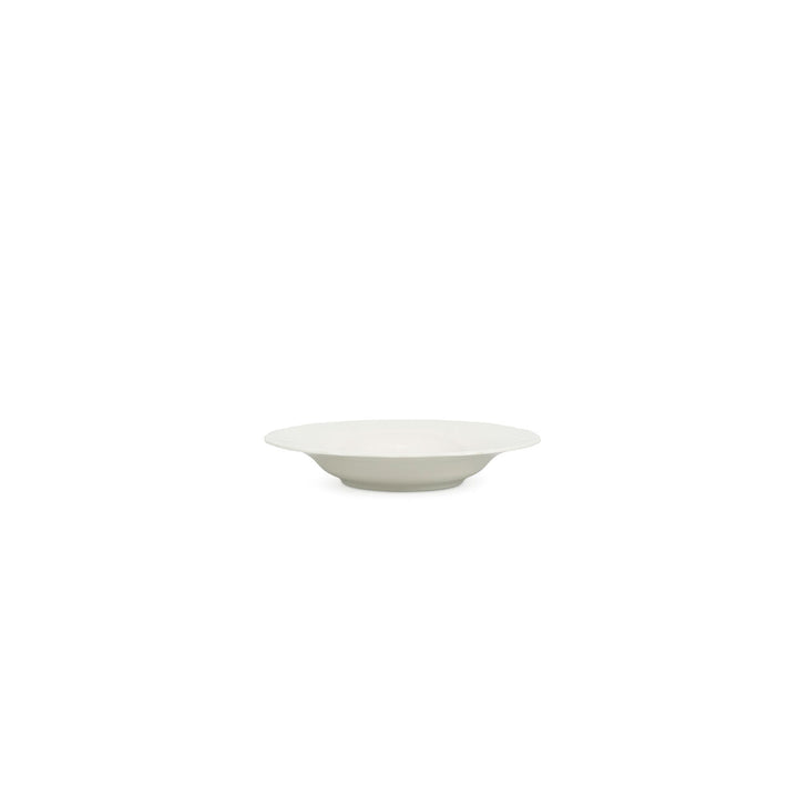 Bonbistro - Diep bord 23,5/14xH4cm ivoor Retro - Set van 6