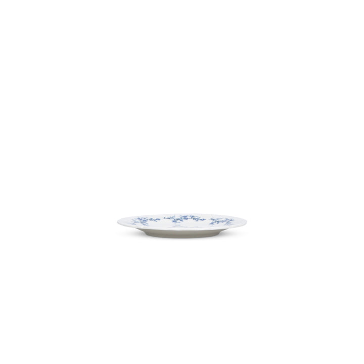 Bonbistro - Plat bord 16cm Blauw flower Retro