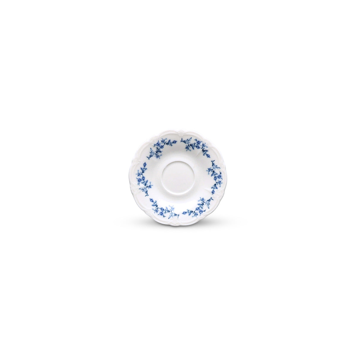 Bonbistro - Mokkaschotel 14cm Blauw flower Retro