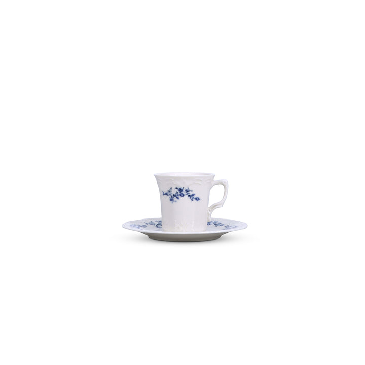 Bonbistro - Kop 20cl Blauw flower Retro