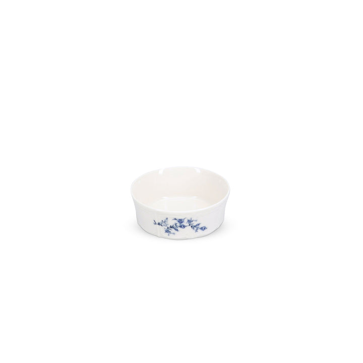 Bonbistro - Kom 13xH5cm Blauw flower Retro