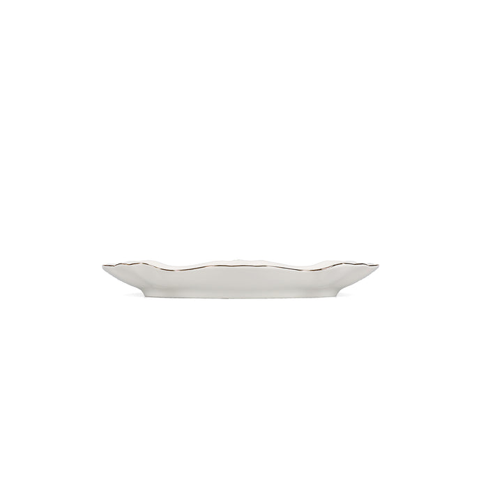 Bonbistro - Serveerschaal 26x16cm met gouden rand Retro