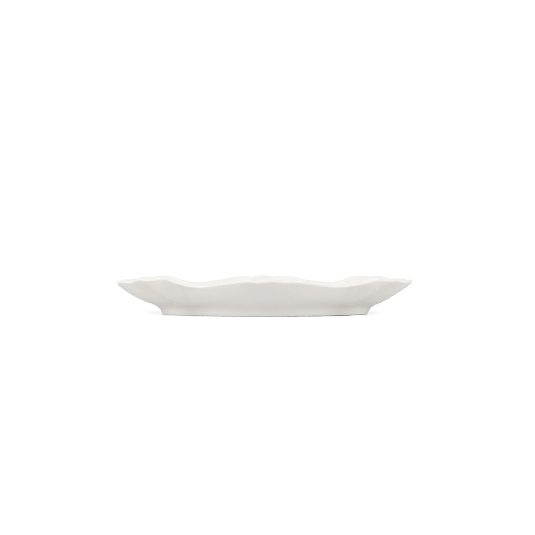 Bonbistro - Serveerschaal 26x16cm ivoor Retro