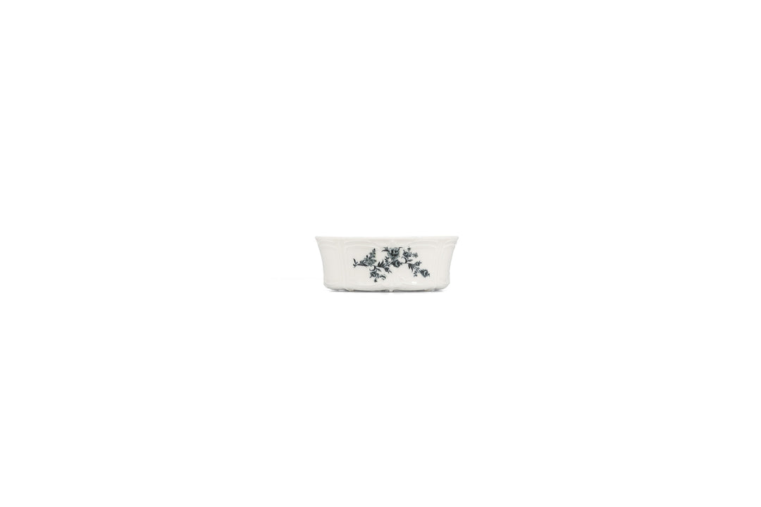 Bonbistro - Kom 13xH5cm black flower Retro