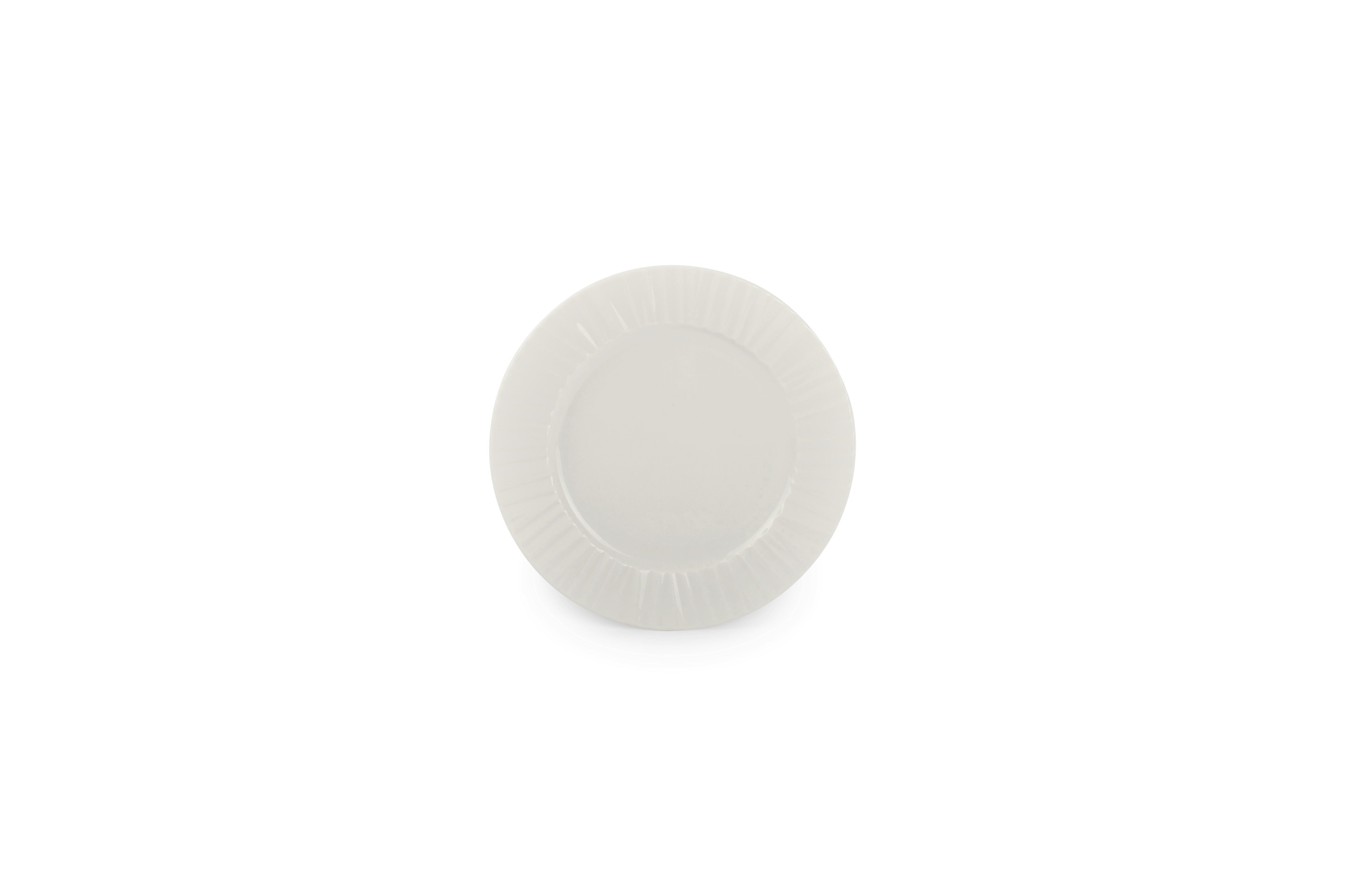 Plat bord 21cm wit Vista