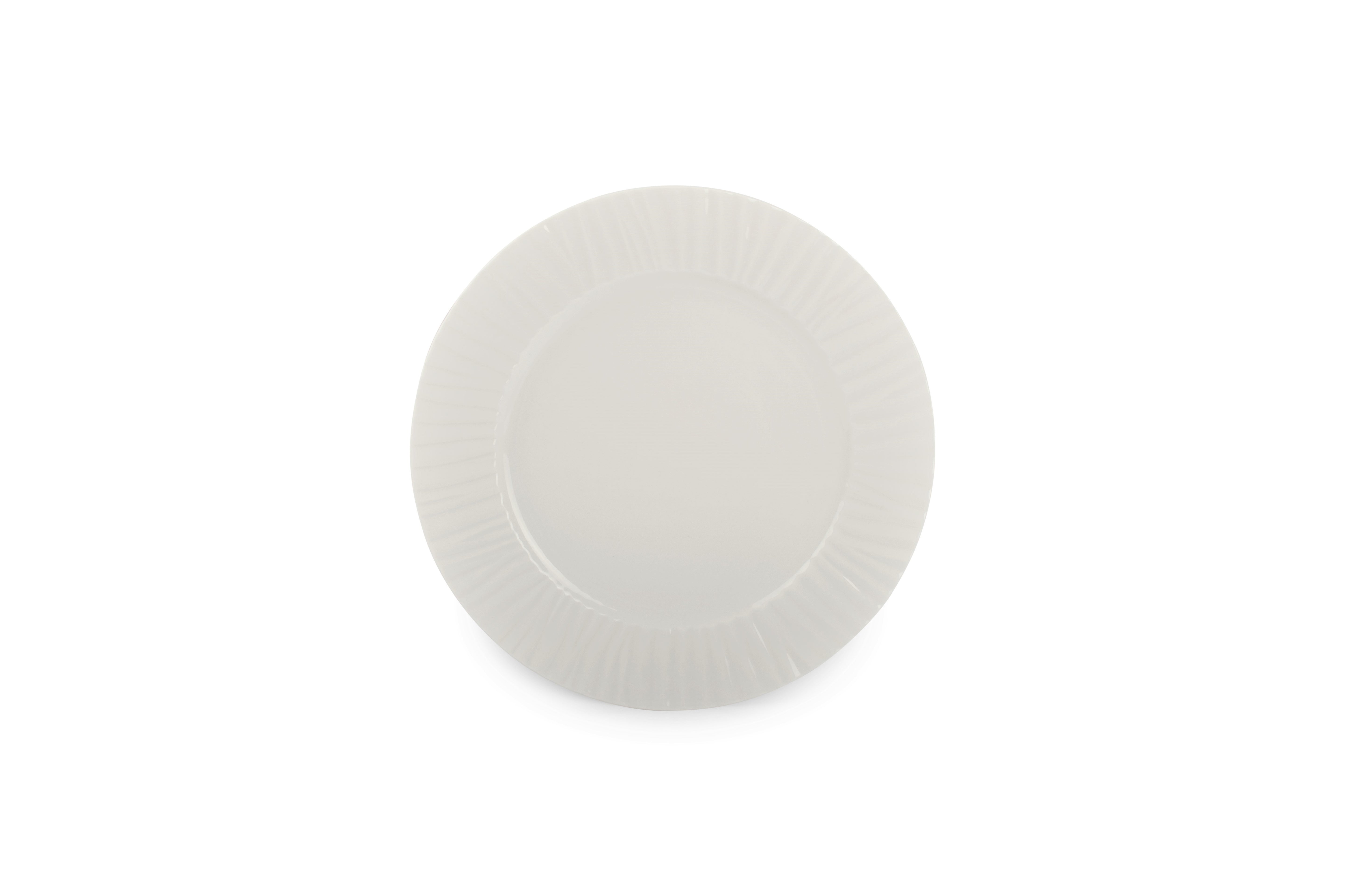 Plat bord 31cm wit Vista