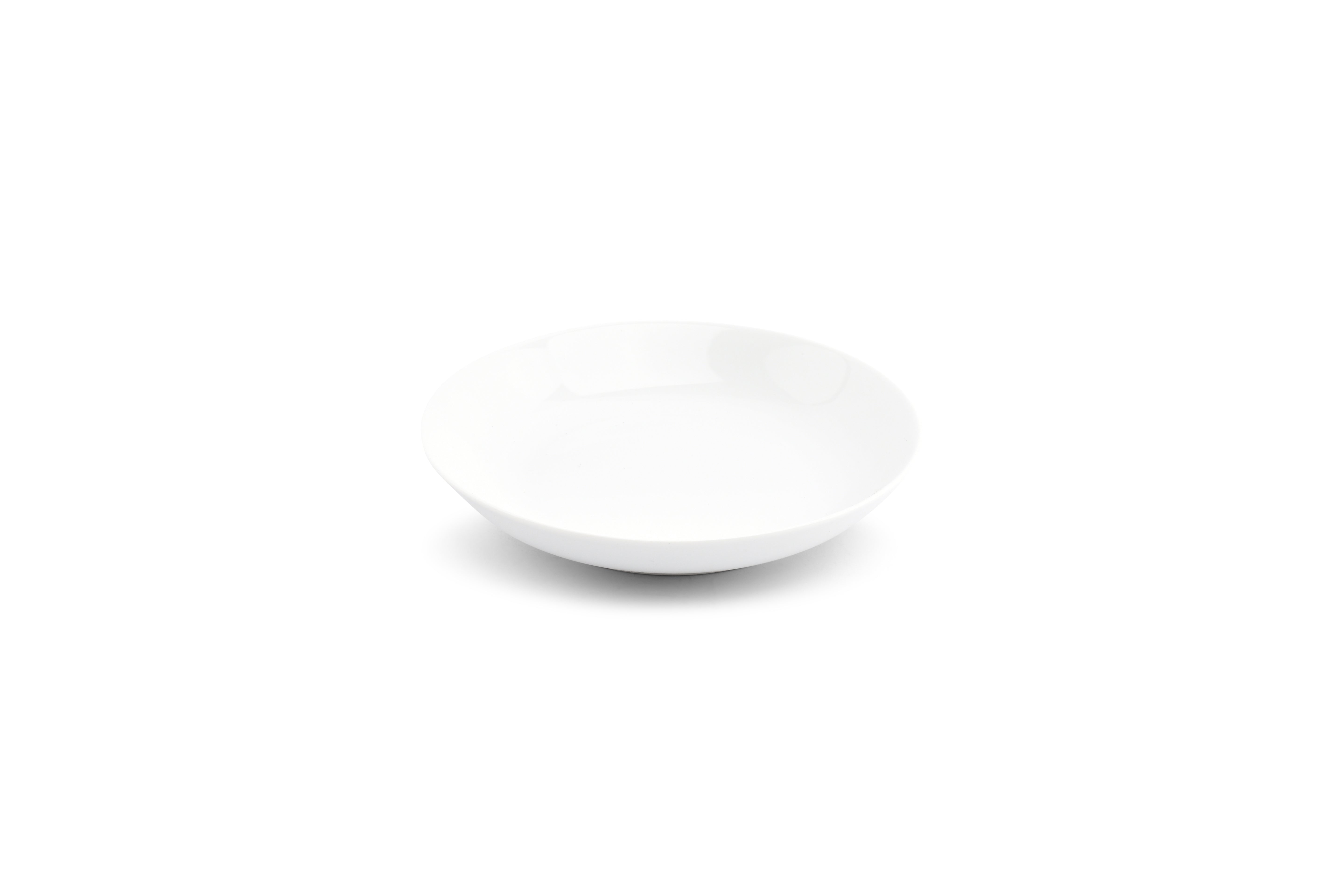 Diep bord 21xH4cm coupe Basic White