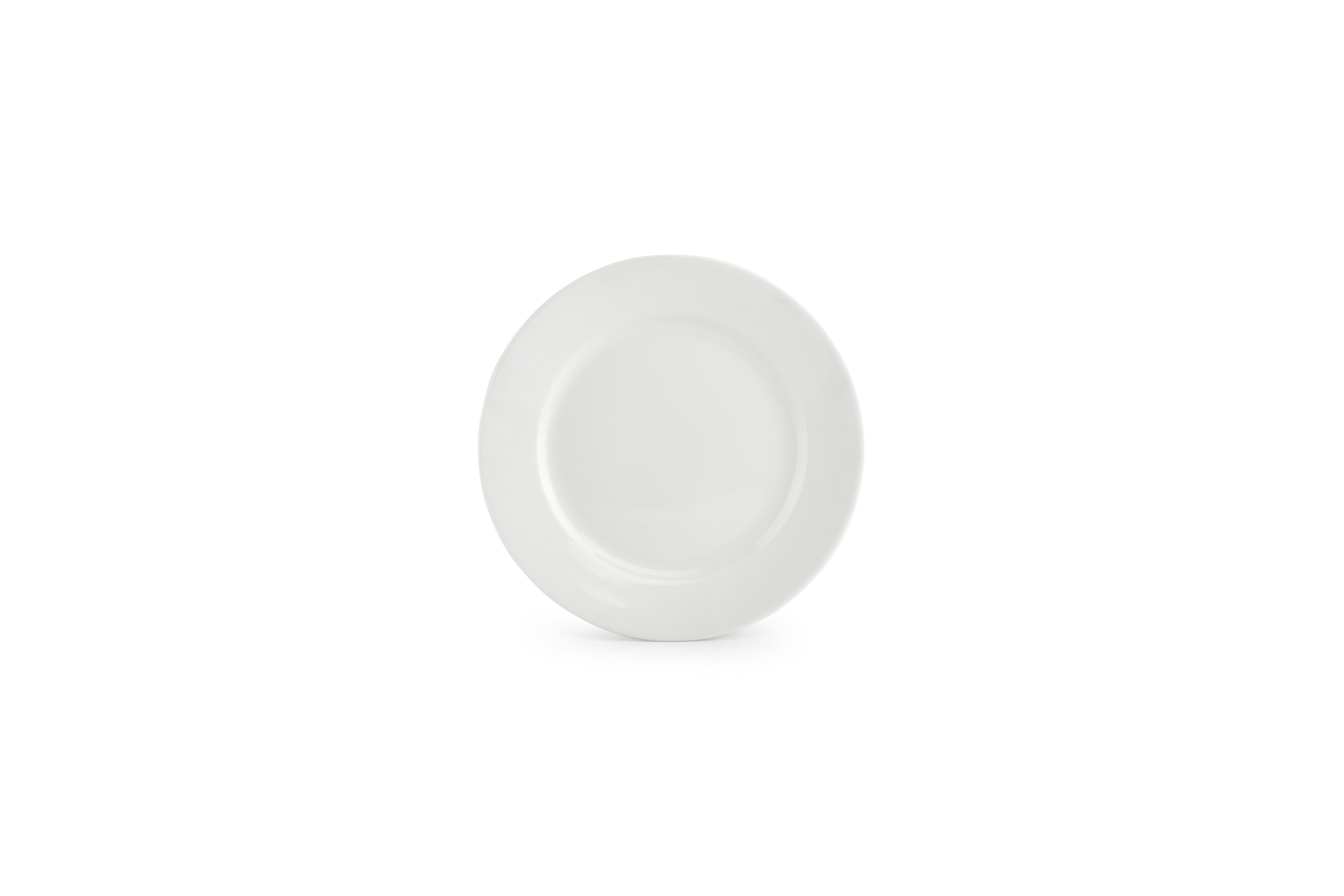 Plat bord 19,5cm wit Bistro