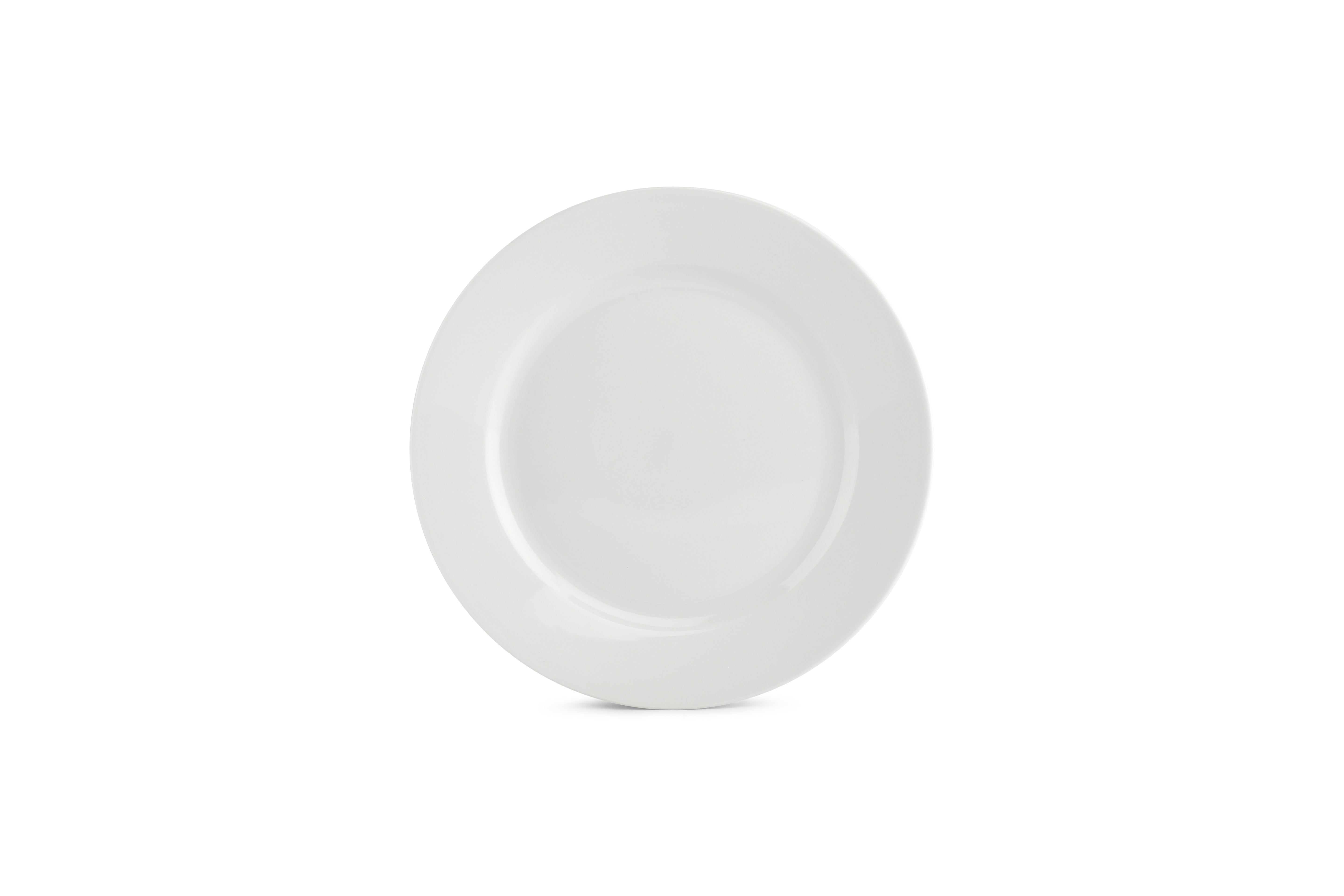 Plat bord 24,5cm wit Bistro