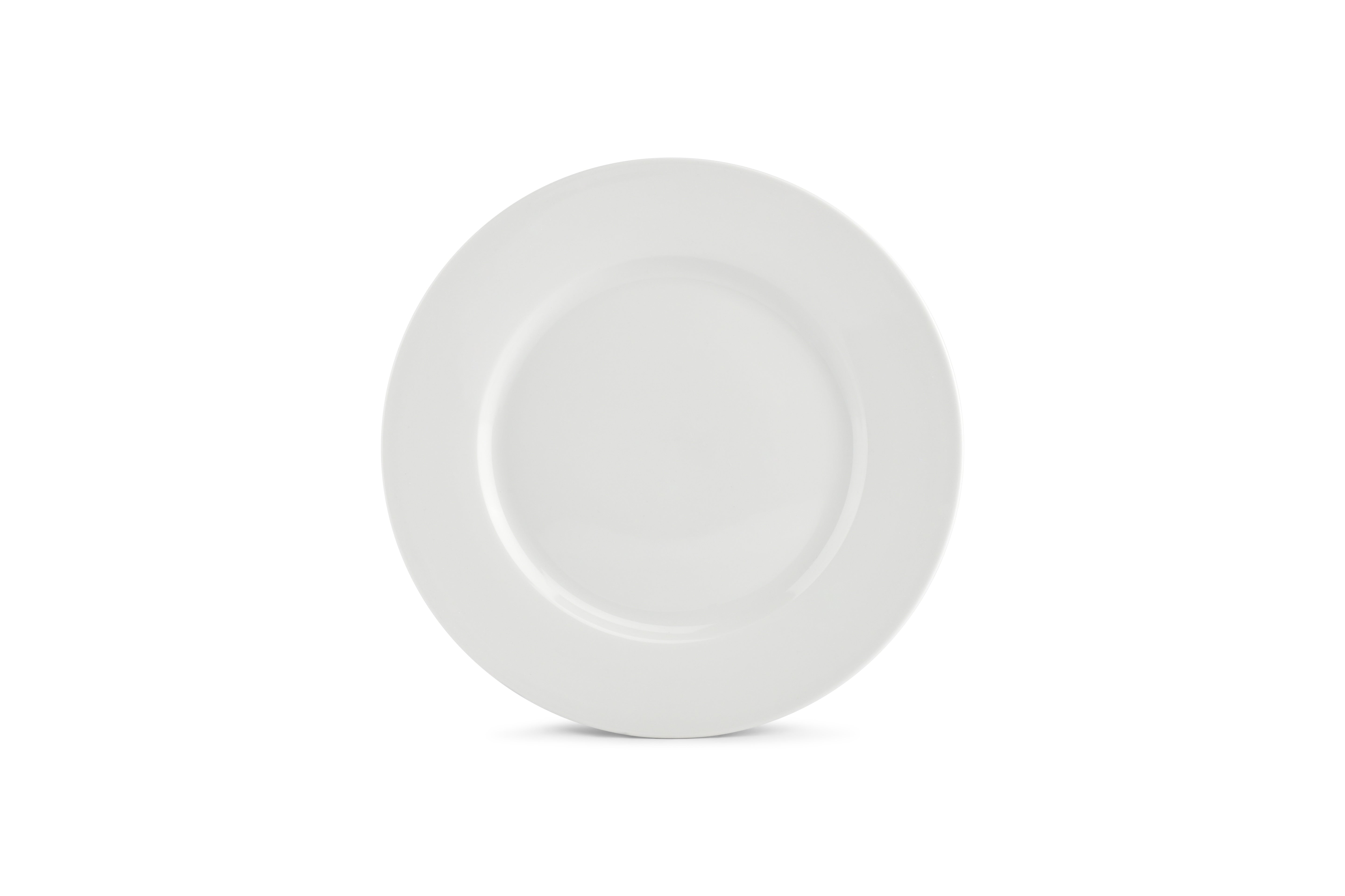 Plat bord 27cm wit Bistro