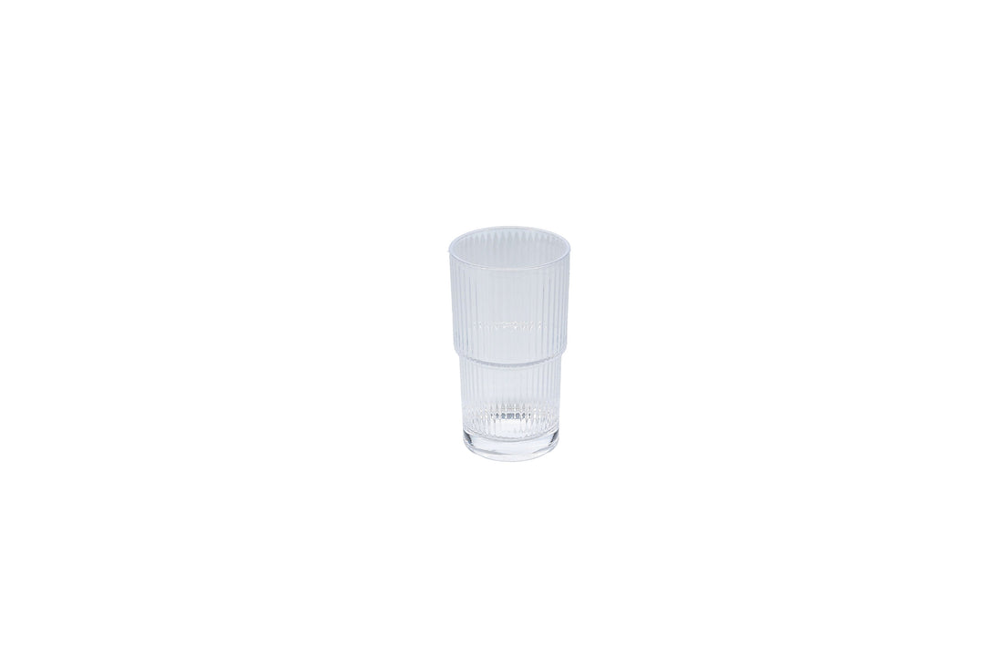 Bonbistro - Glas 46cl gestreept Vitro (set van 6)