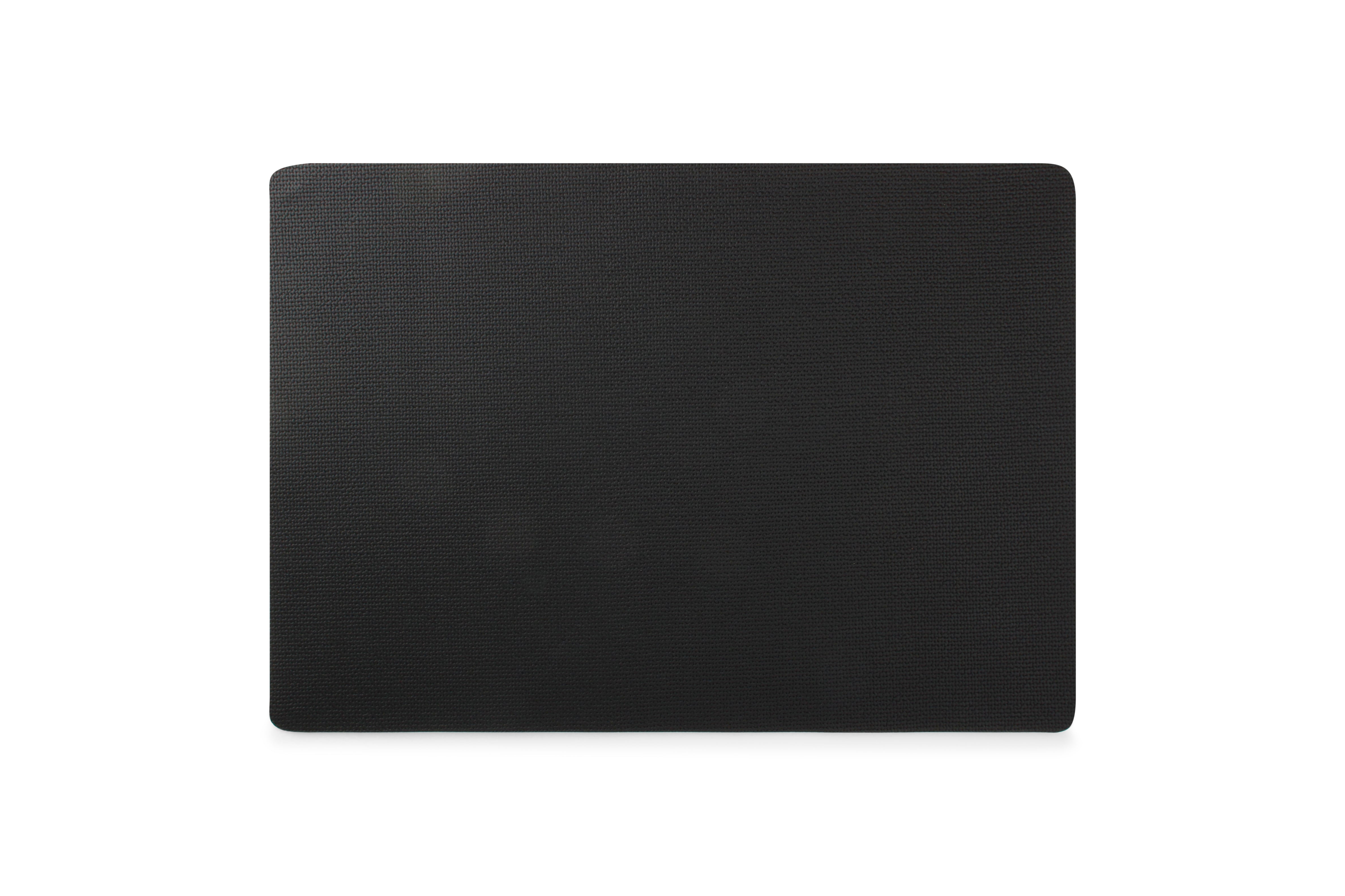 Placemat 43x30cm structuur zwart Layer