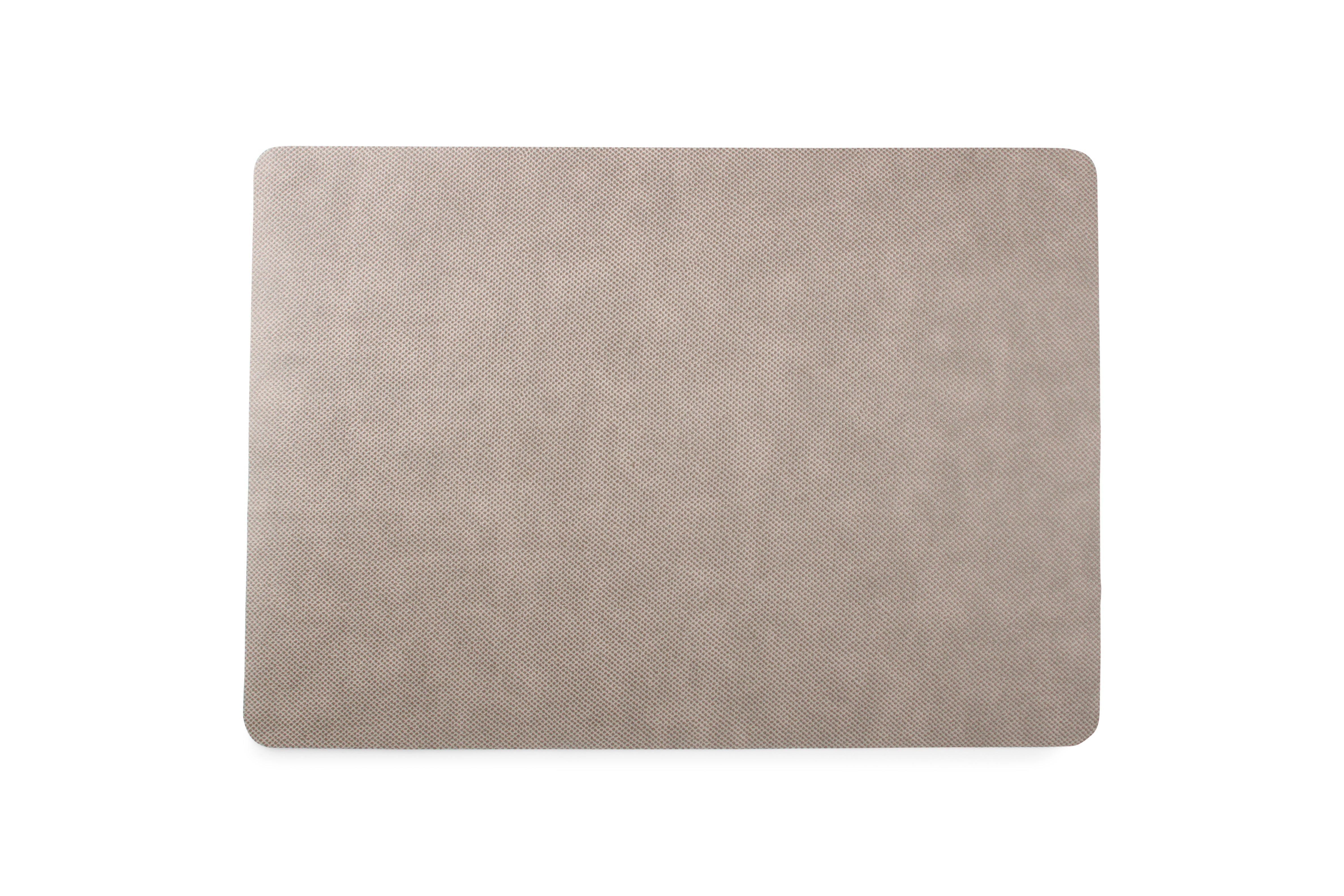 Placemat 43x30cm structuur beige Layer