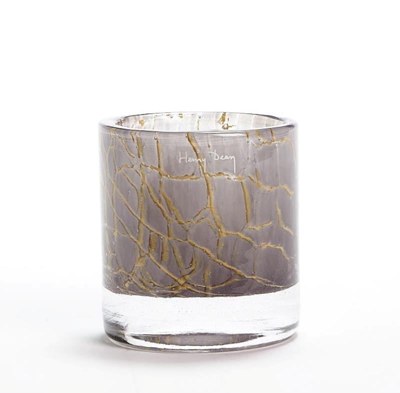 Henry Dean | Mary L waxinelichthouder Ø8,5 x H9,5 cm Morganite