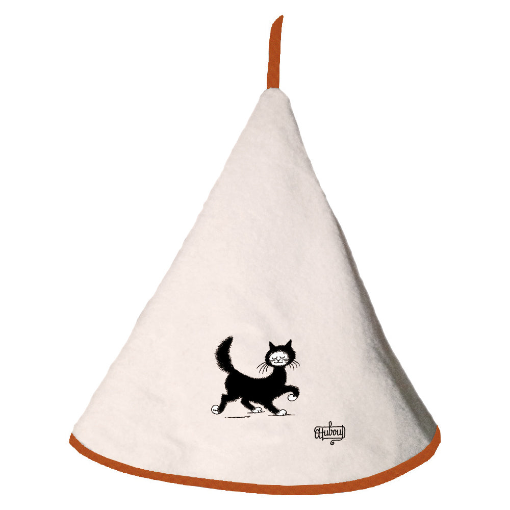 Handdoek Dubout Chat balade Ivoire Diameter 60