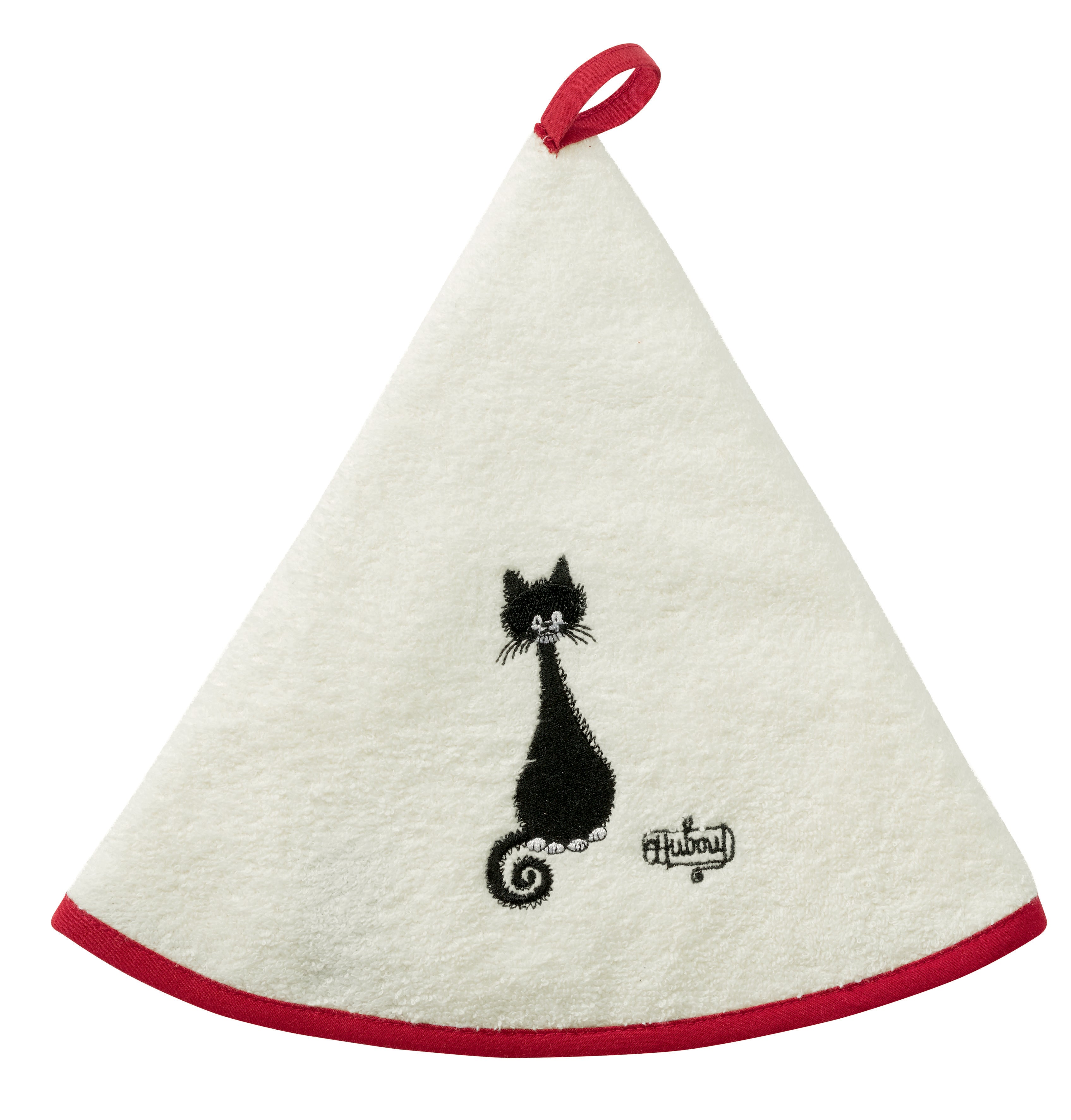 Handdoek Dubout Portrait Ivoire Diameter 60