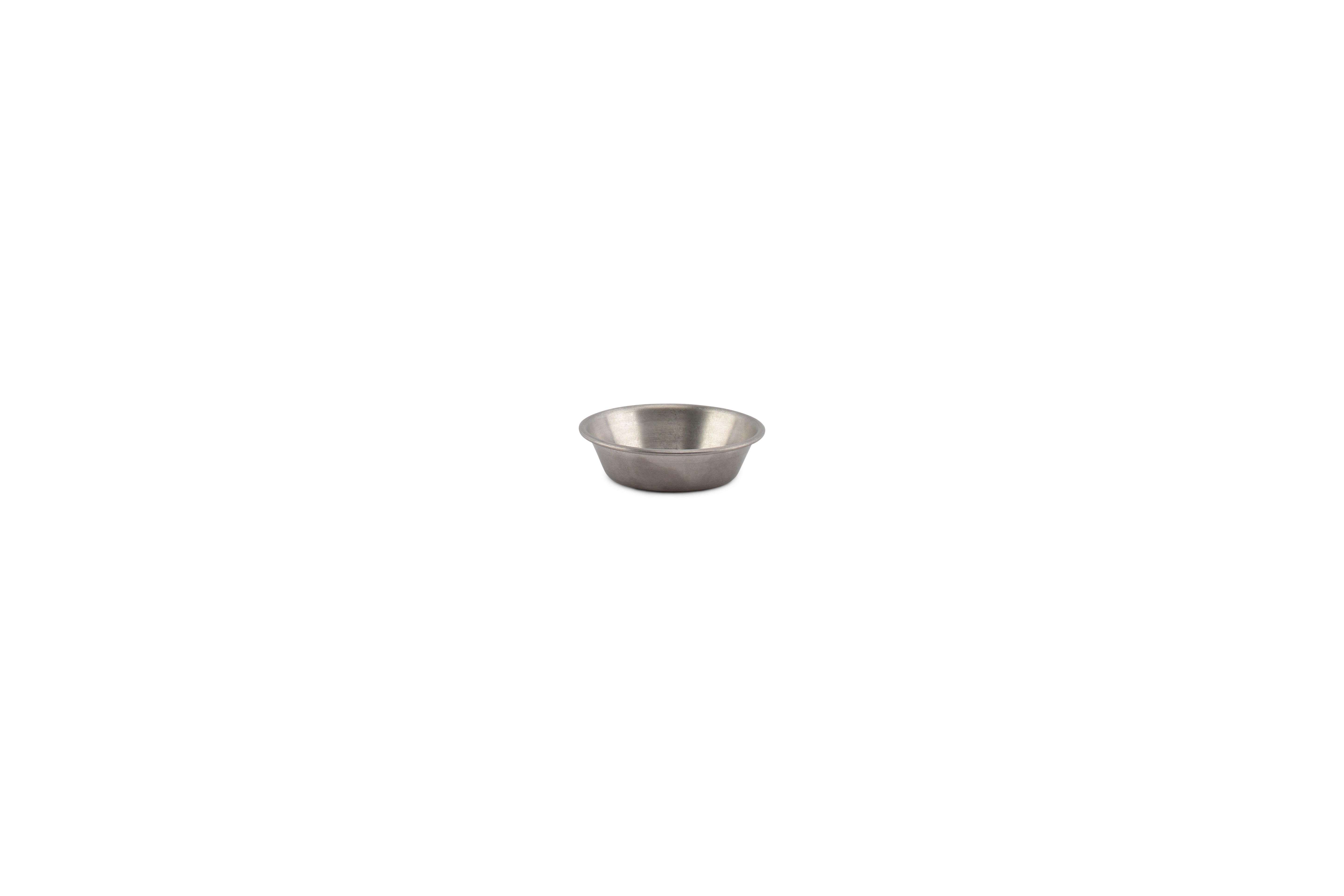 Kom 8,5xH2,5cm antique zilver Serve