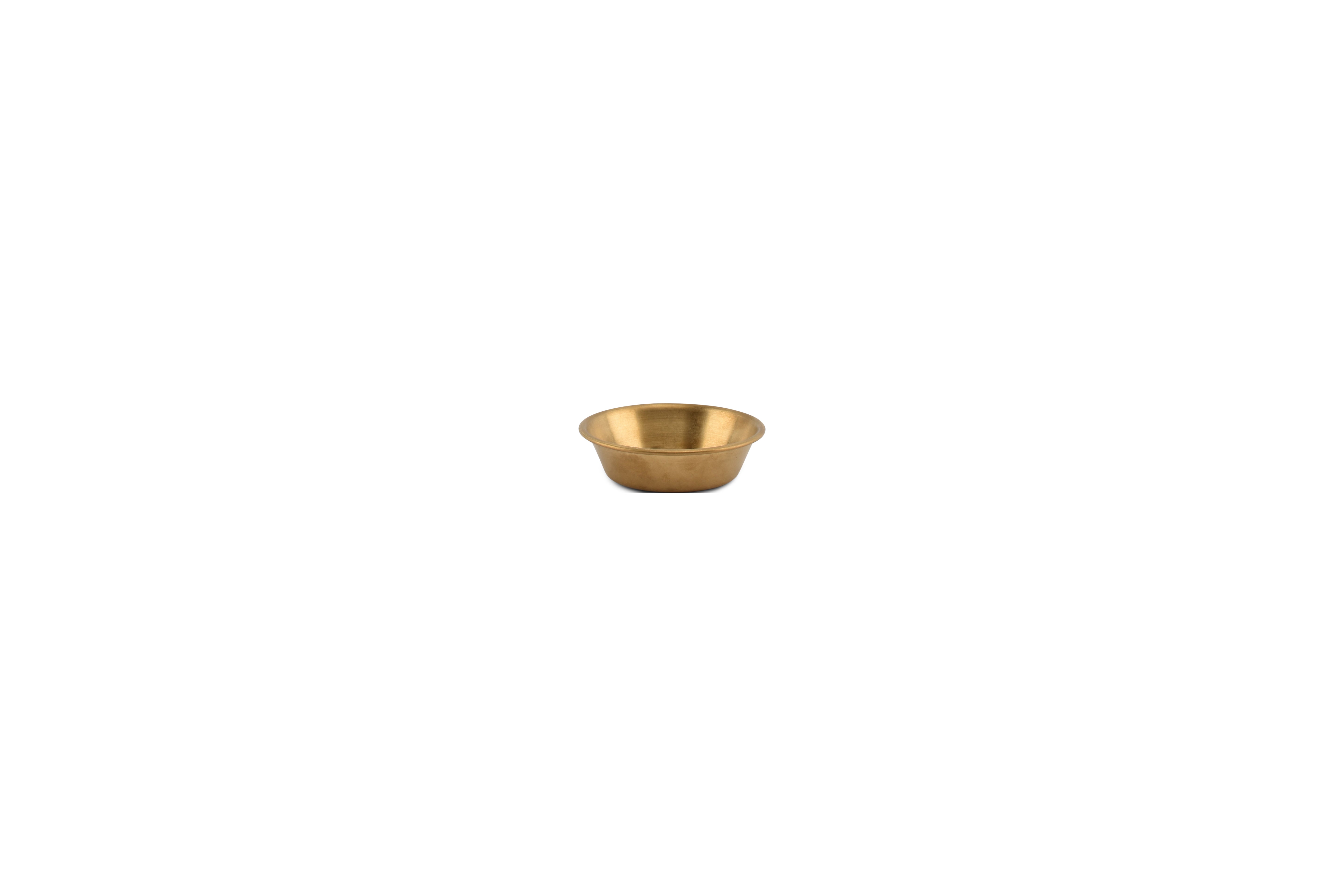 Kom 8,5xH2,5cm antique goud Serve