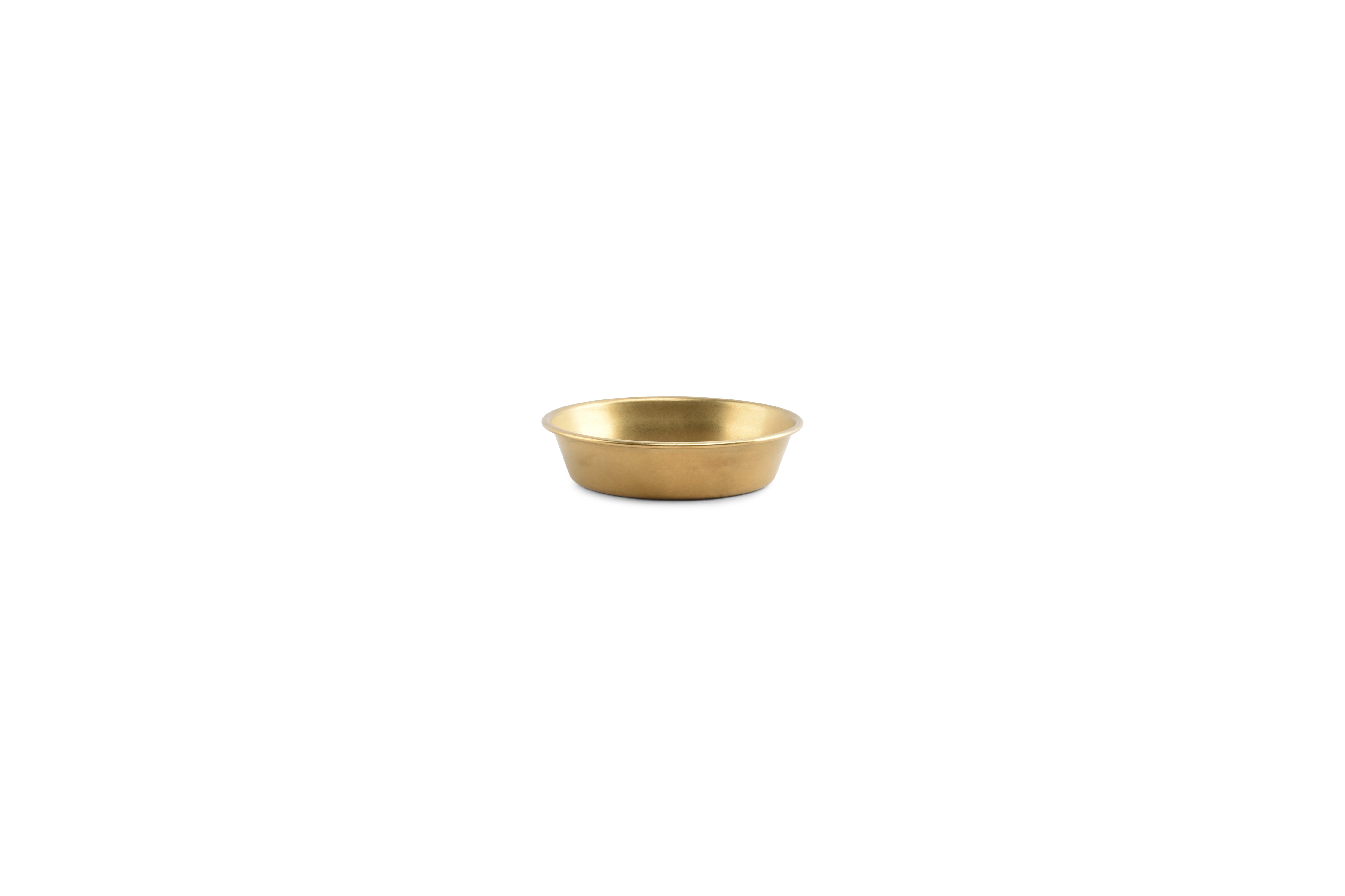Kom 10,5xH2,5cm antique goud Serve