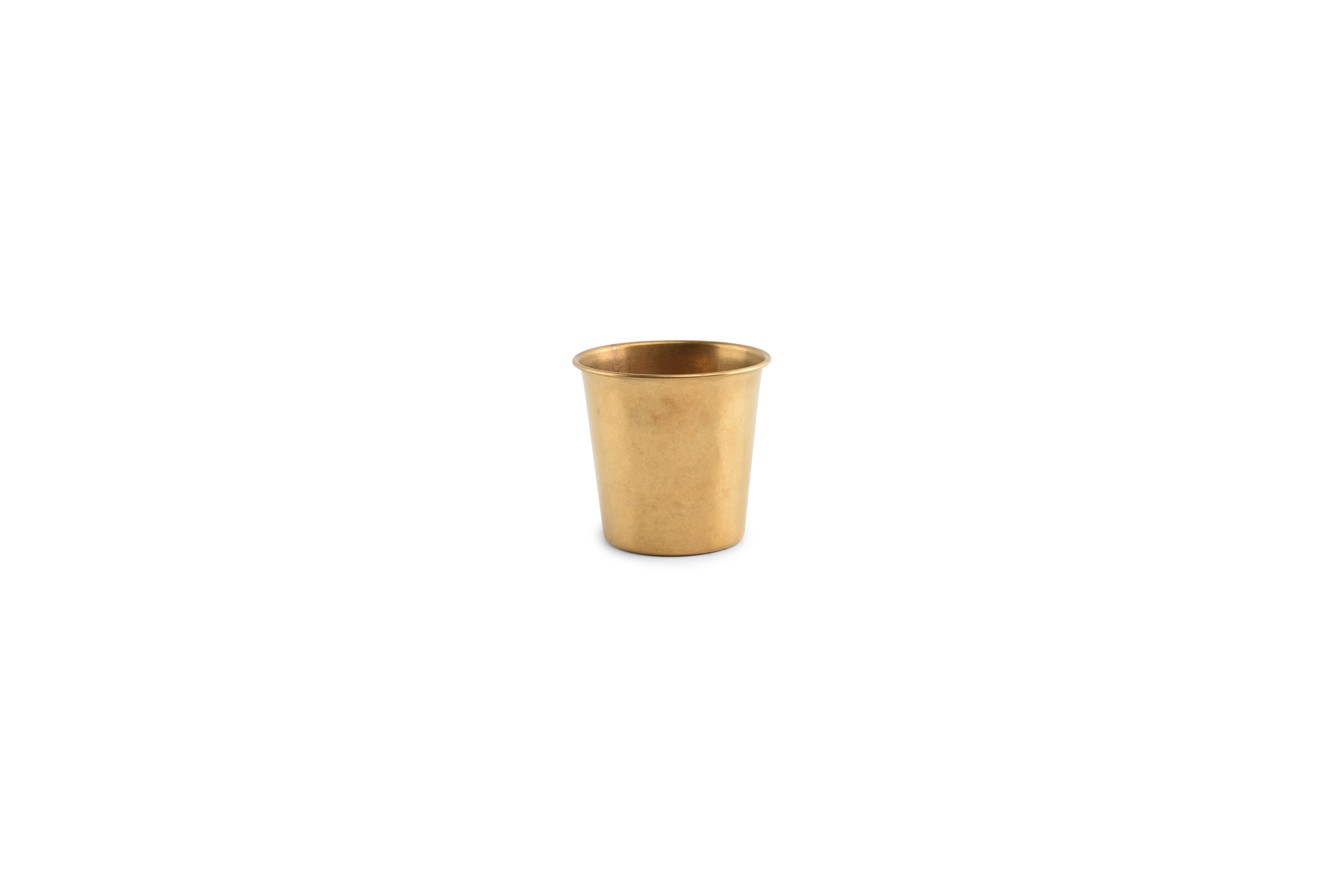 Kom/beker 18cl antique goud Serve