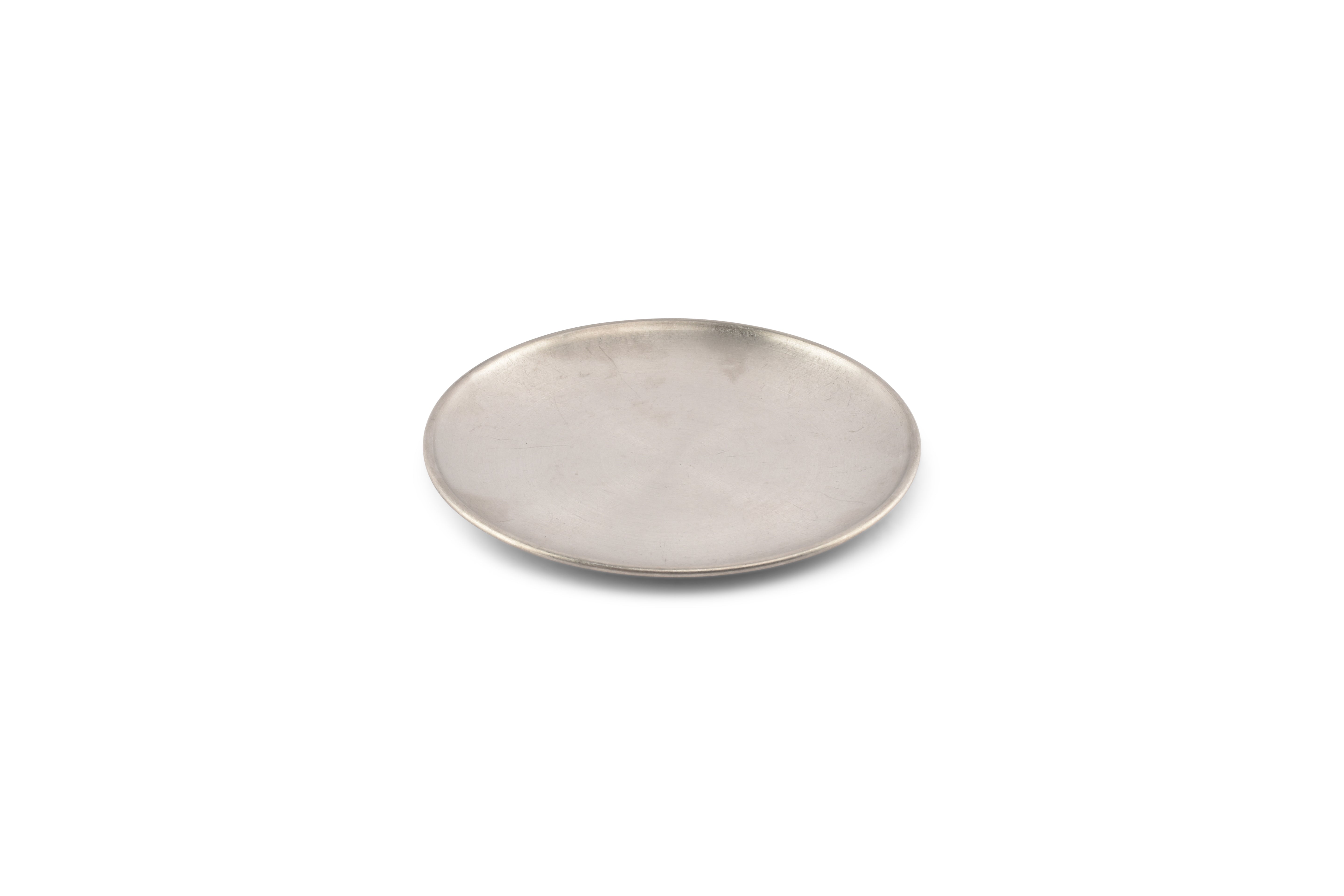 Plat bord 17cm antique zilver Serve