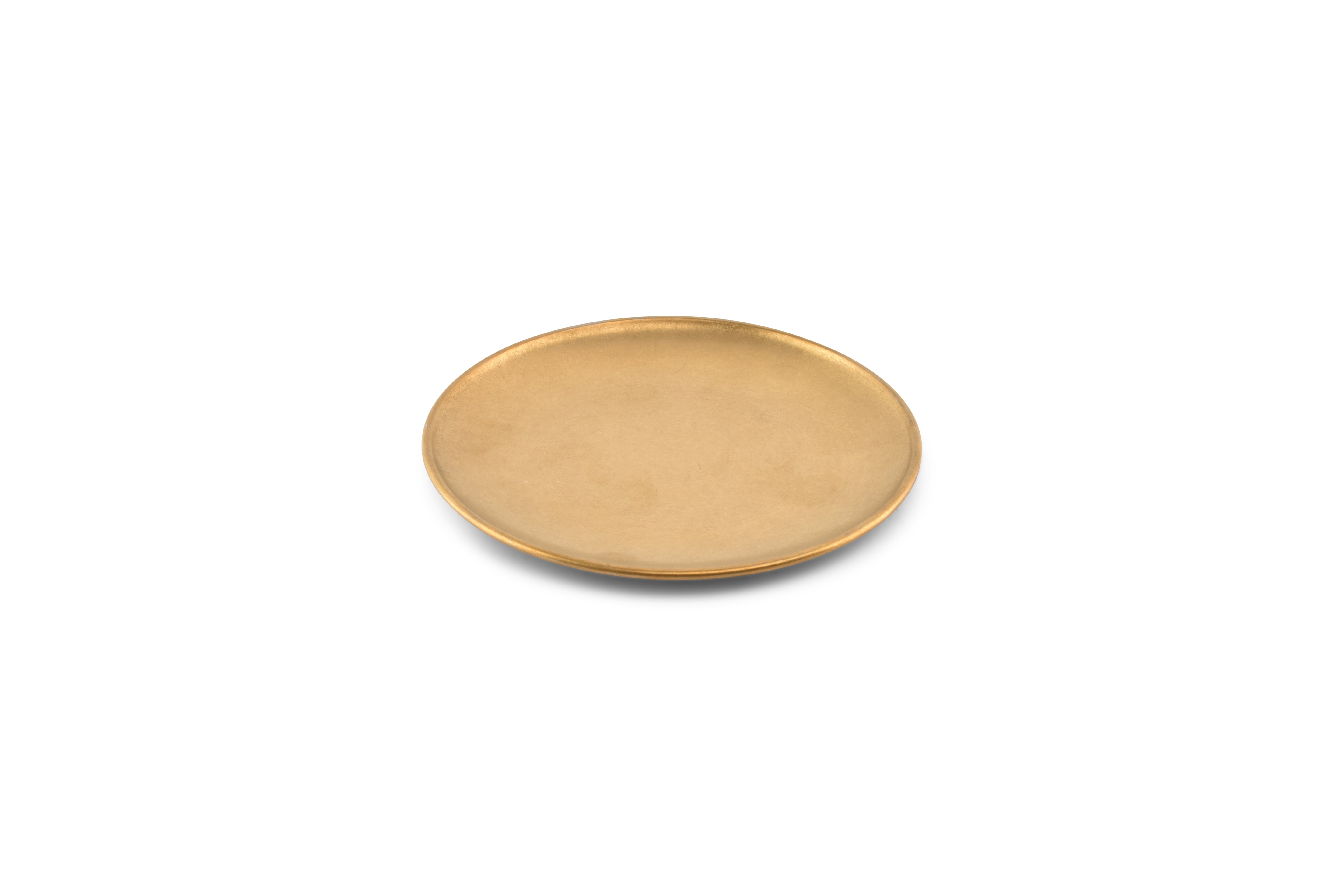 Plat bord 17cm antique goud Serve