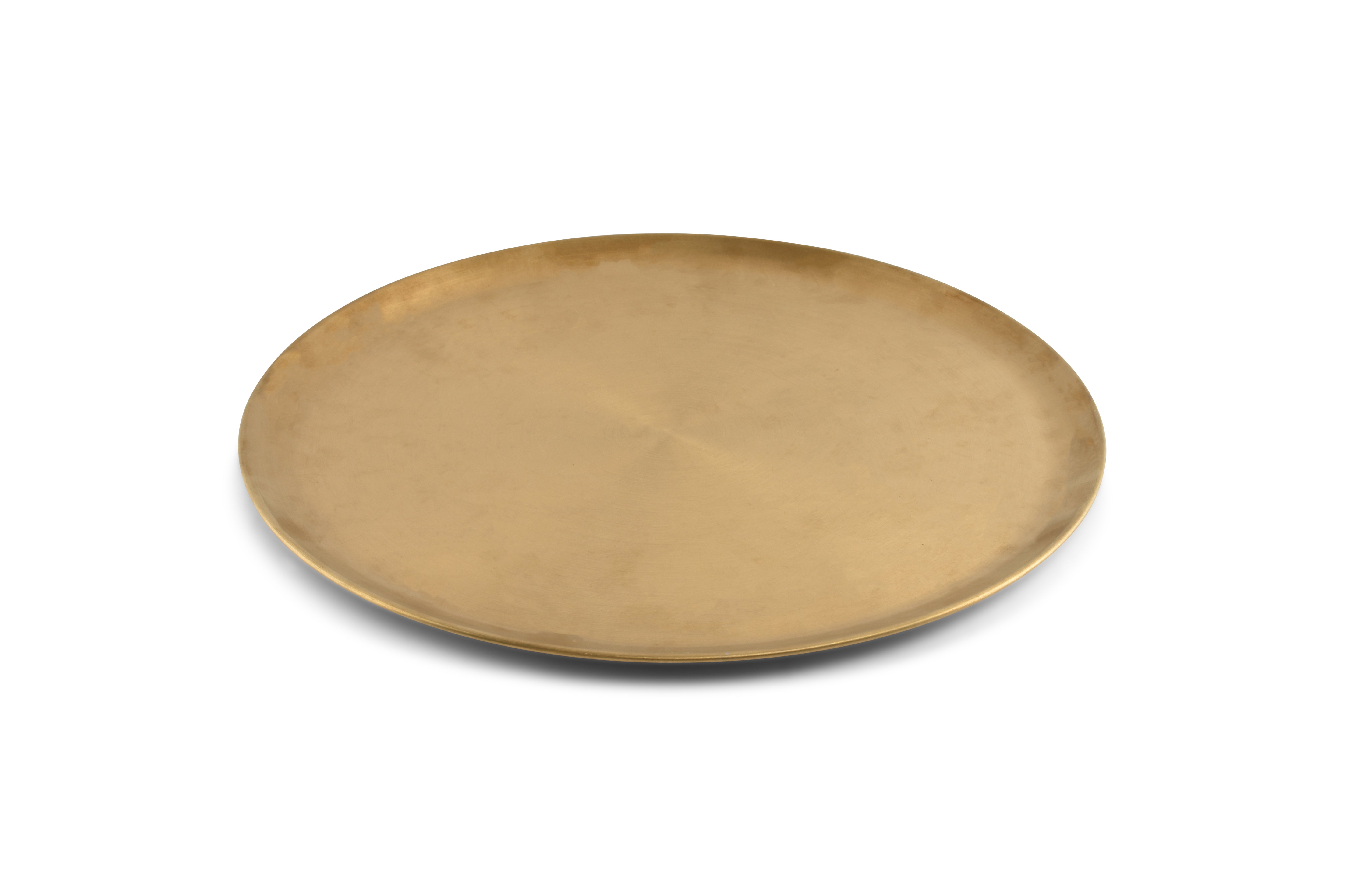 Dienblad 40xH1,5cm antique goud Serve