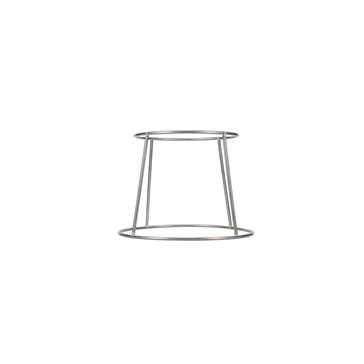 Bonbistro - Verhoger 21/27xH20cm antique zilver Serve