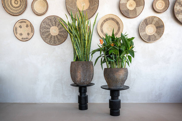 Pottery Pots - Bloempot Claire S, Imperial Bruin
