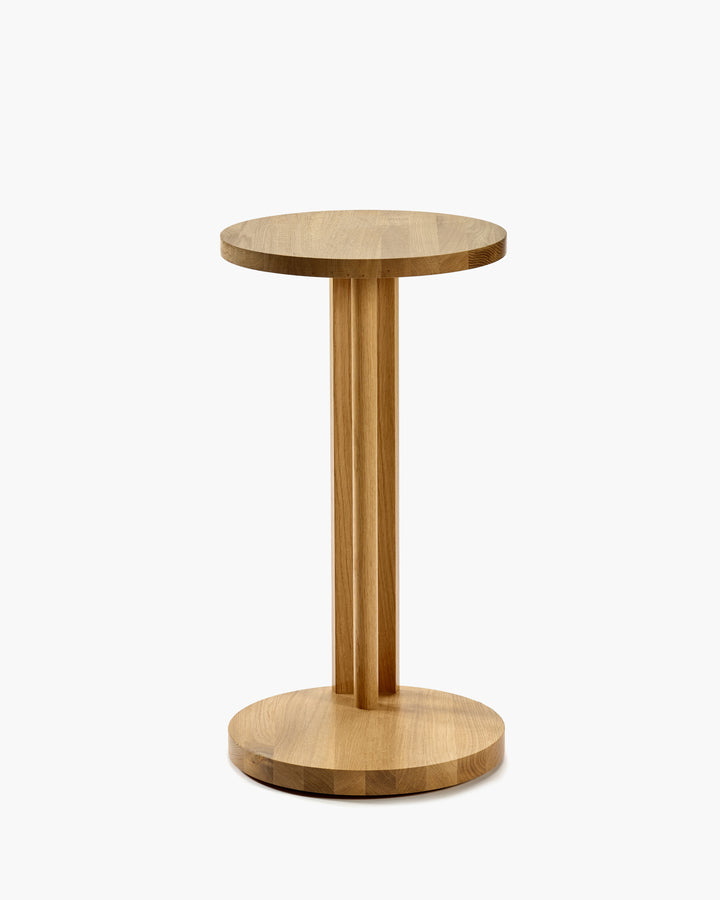 Ann Demeulemeester - Bijzettafel Hoog Eik Naturel Aura