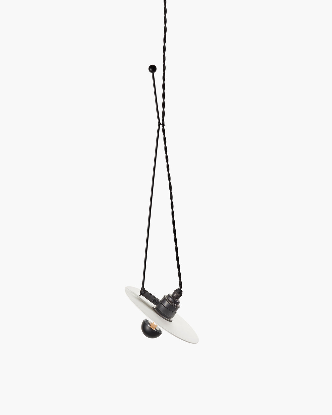 Ann Demeulemeester - Ann Demeulemeester - Hanglamp Zwart Wit Luna S1