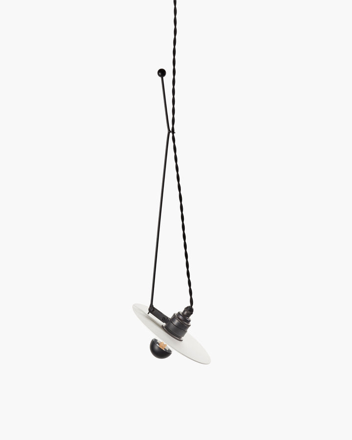 Ann Demeulemeester - Ann Demeulemeester - Hanglamp Zwart Wit Luna S1