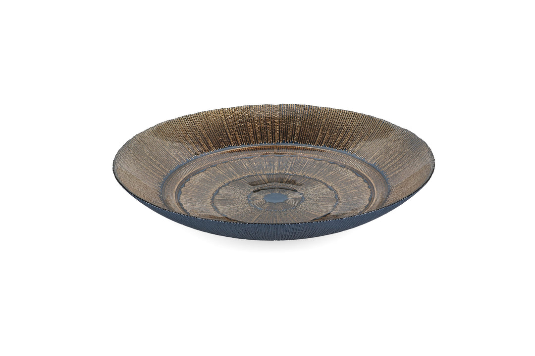 Salt &amp; Pepper - Sierschaal 40xH6,5cm glas soleil Cosmo