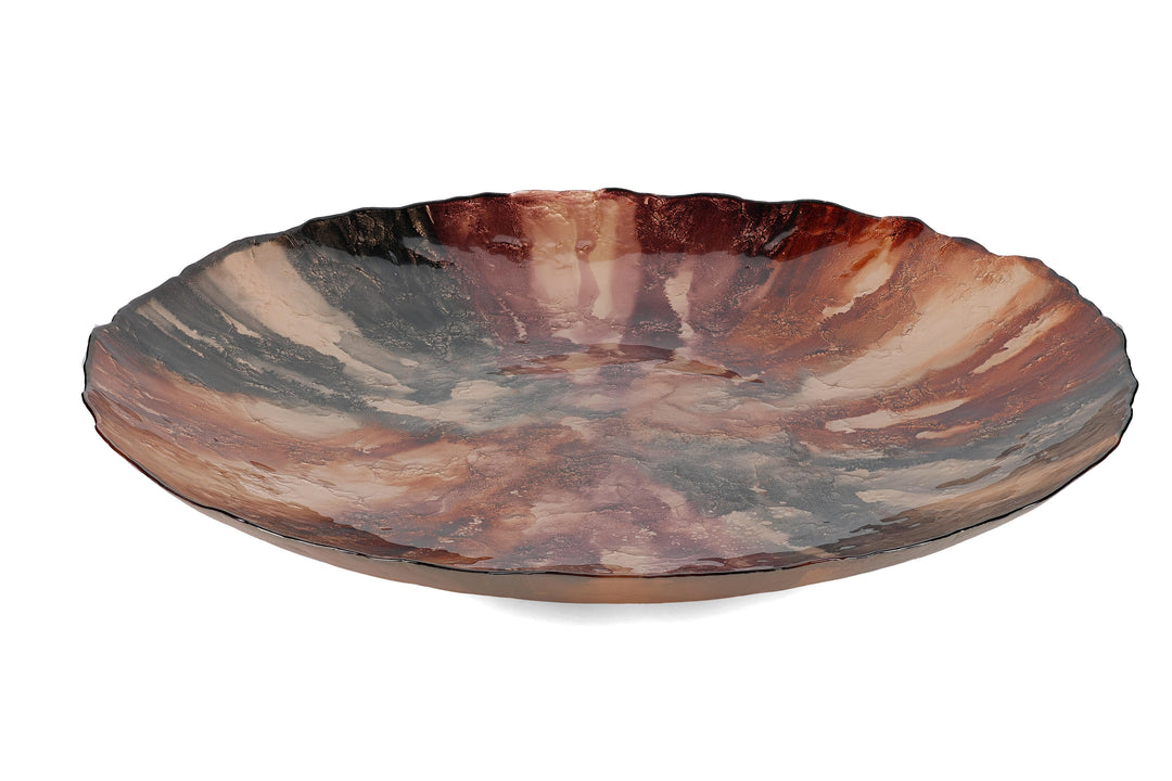 Salt &amp; Pepper - Sierschaal 59xH7cm glas haze Cosmo