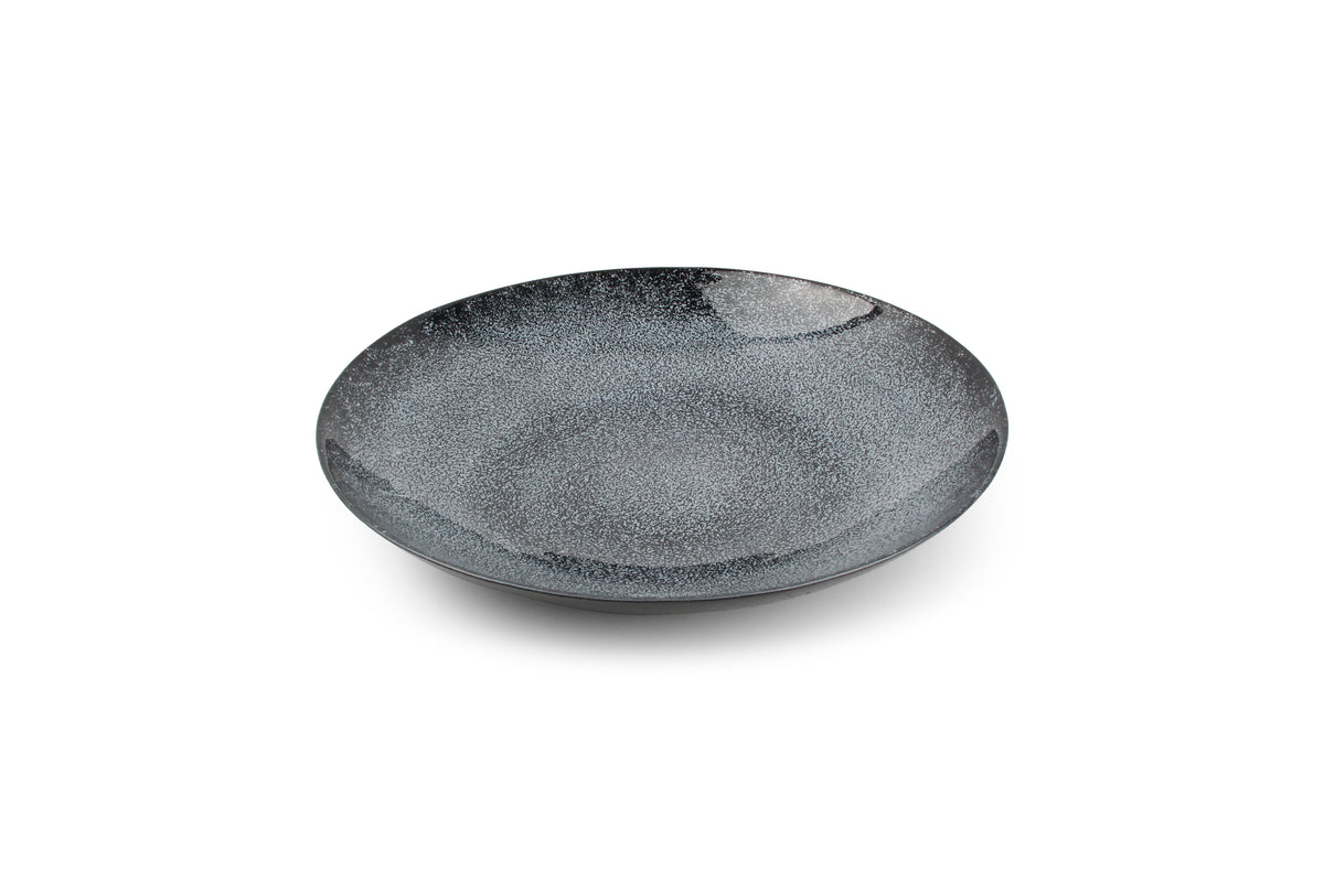 Salt & Pepper - Sierschaal 33xH6cm glas midnight Cosmo