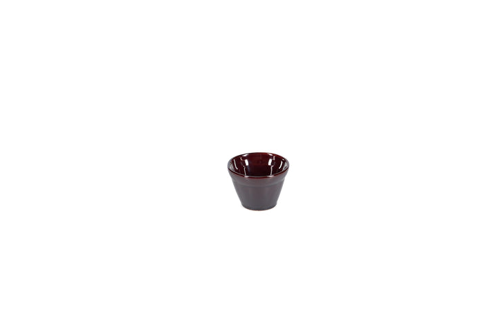 Salt &amp; Pepper - Mokkakop 15cl dark maroon Manon (set van 4)