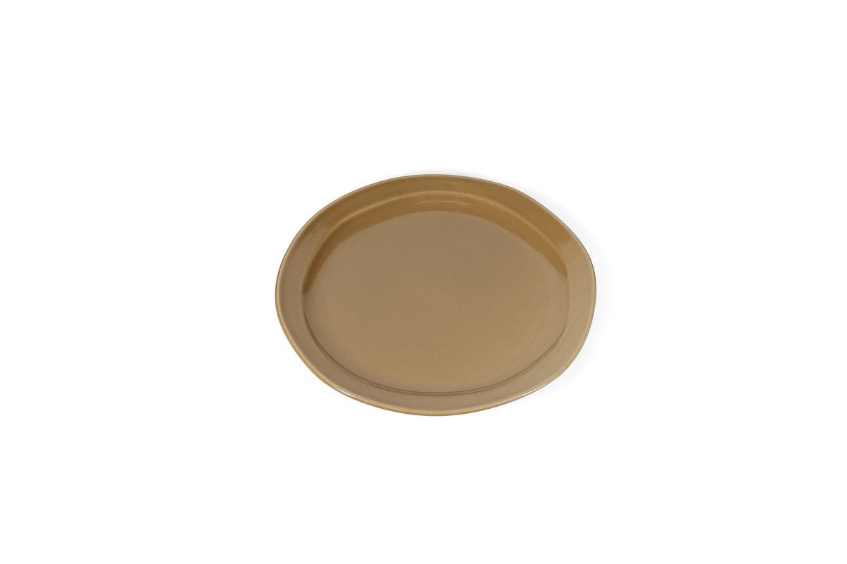 Salt & Pepper - Plat bord 27,5cm olive green Manon (set van 4)
