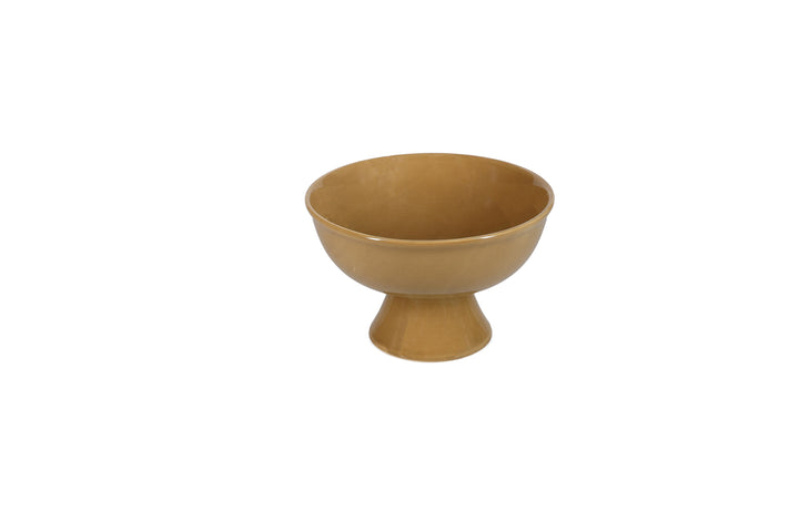 Salt &amp; Pepper - Serveerschaal 21xH13,5cm op voet olive green Manon