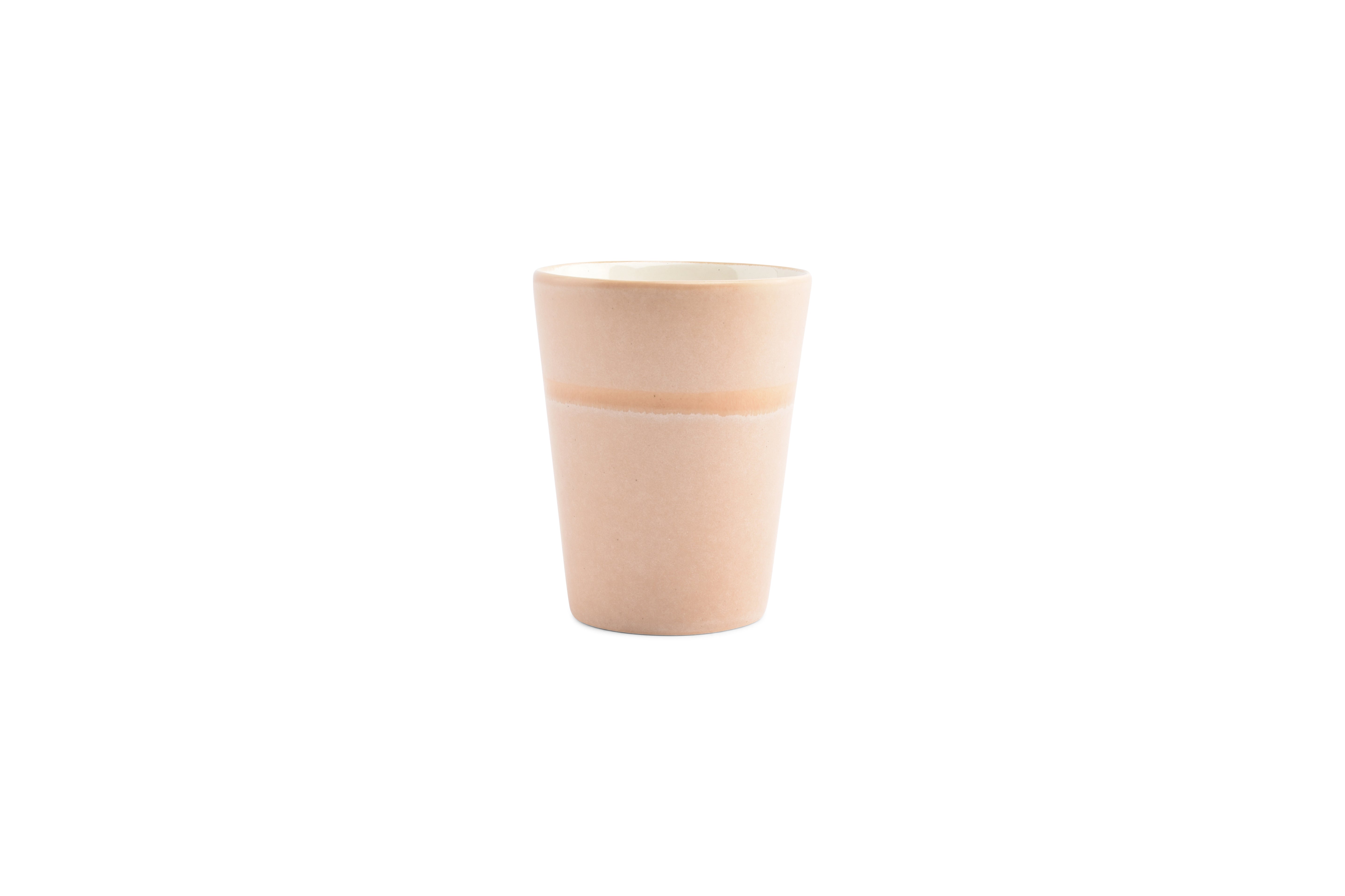 Beker 37cl roze Flow