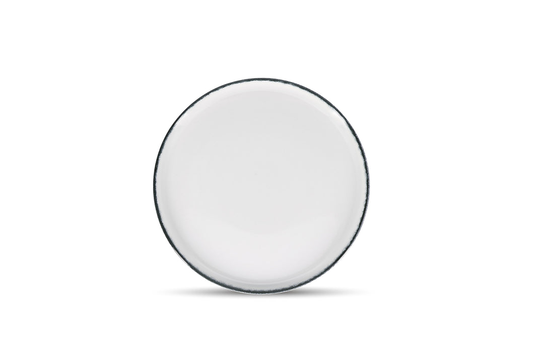 Salt &amp; Pepper - Plat bord 27,5xH2,5cm black rim Fade