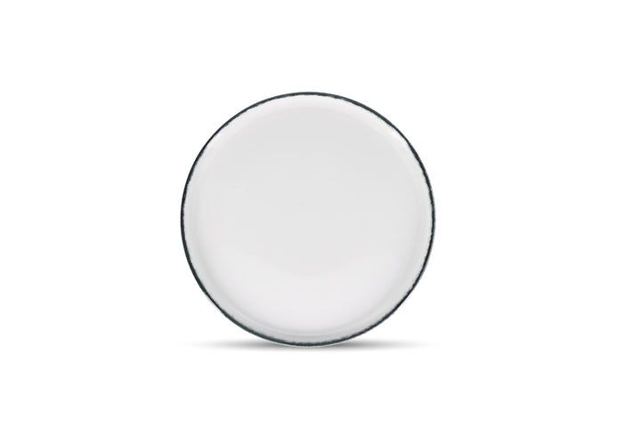 Salt &amp; Pepper - Plat bord 27,5xH2,5cm black rim Fade (set van 4)