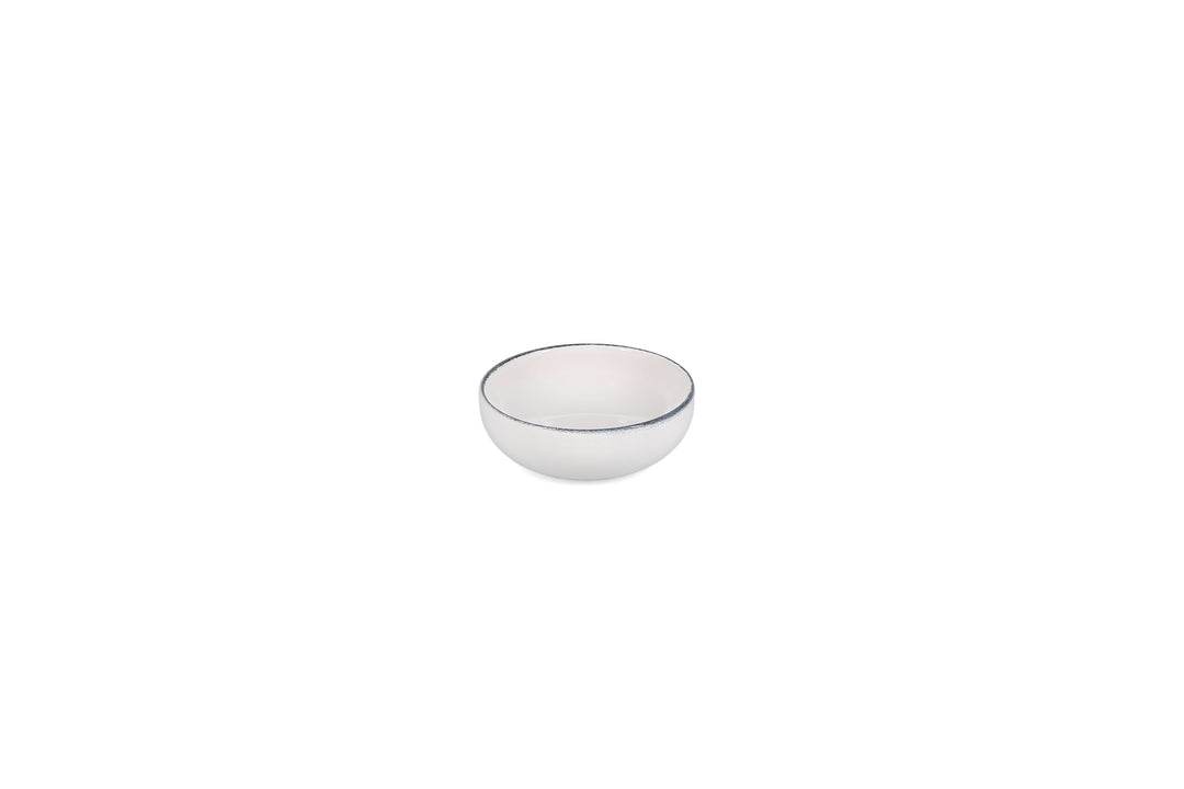 Salt &amp; Pepper - Kom 12,5xH5cm black rim Fade