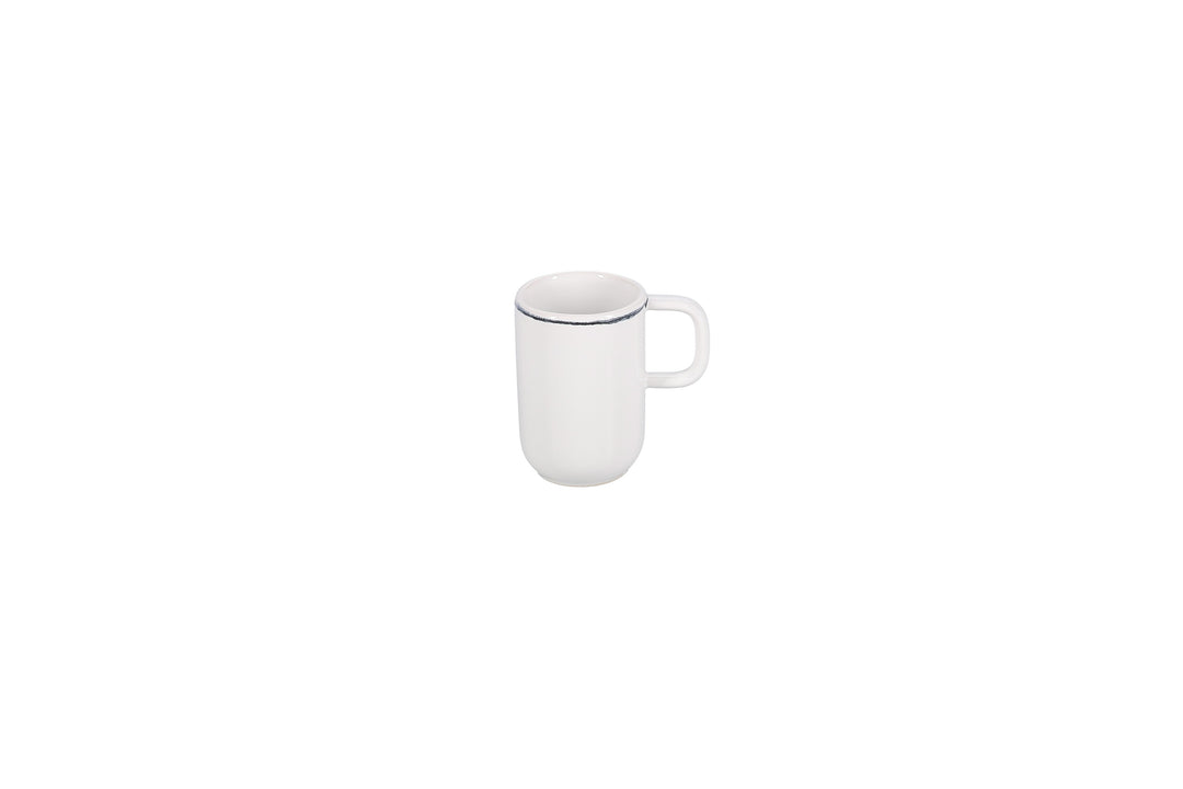 Salt &amp; Pepper - Beker 30cl black rim Fade (set van 4)