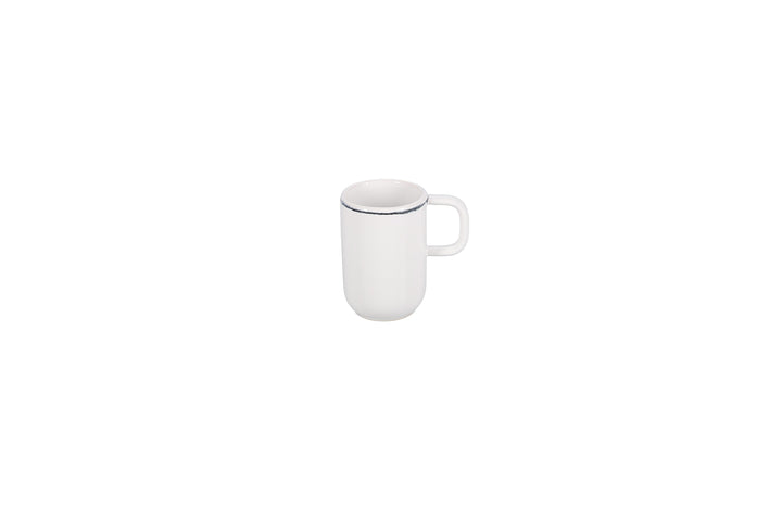 Salt &amp; Pepper - Beker 30cl black rim Fade (set van 4)