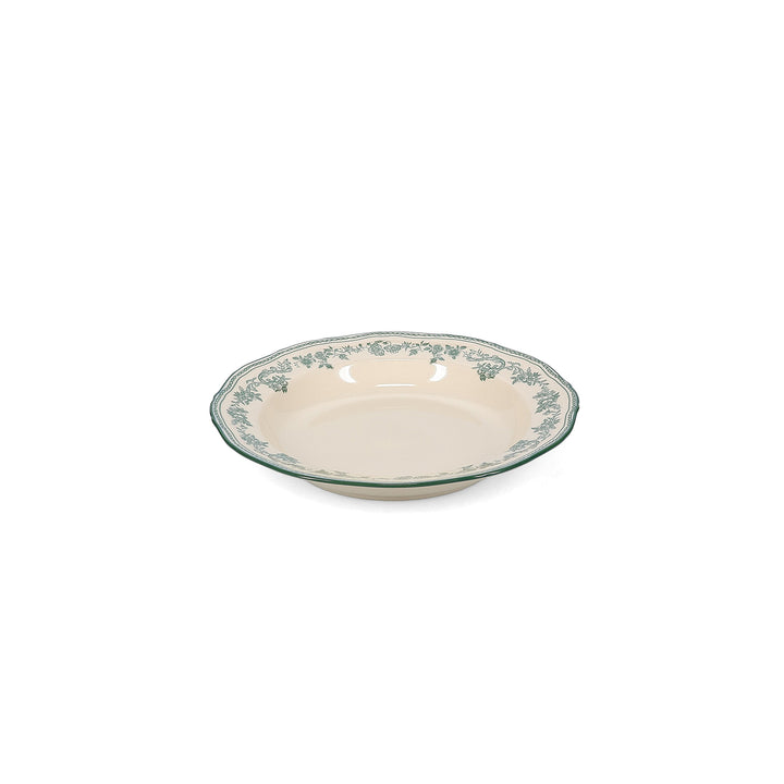 Salt &amp; Pepper - Diep bord 23/17xH4cm Groen Cyril