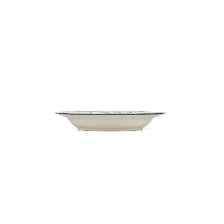 Salt &amp; Pepper - Diep bord 23/17xH4cm Groen Cyril