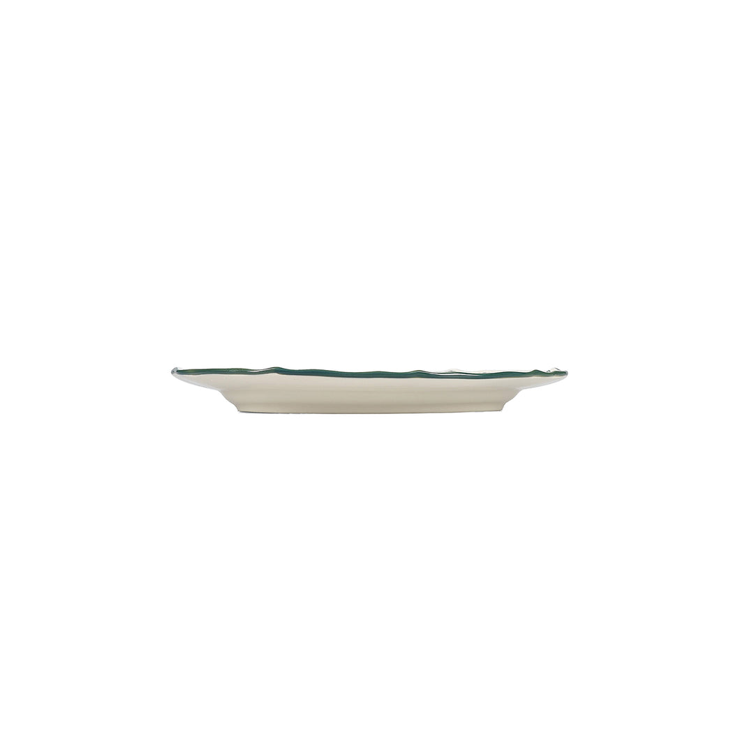 Salt &amp; Pepper - Serveerschaal 25,5x18cm ovaal Groen Cyril