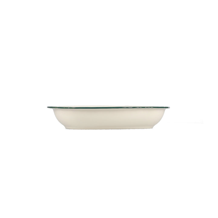 Salt &amp; Pepper - Serveerschaal 26,5x17,5xH4,5cm ovaal Groen Cyril