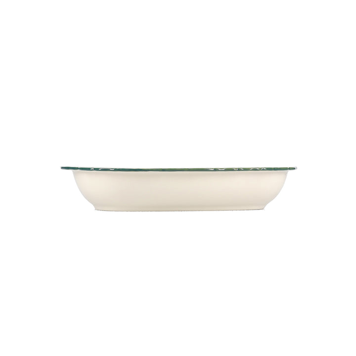 Salt &amp; Pepper - Serveerschaal 31,5x21xH5,5cm ovaal Groen Cyril